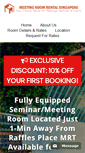 Mobile Screenshot of meetingroomrentalsingapore.com